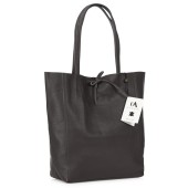 Geanta shopper din piele naturala DiAmanti Luisa Gri închis - deep taupe Geanta shopper din piele naturala DiAmanti Luisa Gri închis - deep taupe